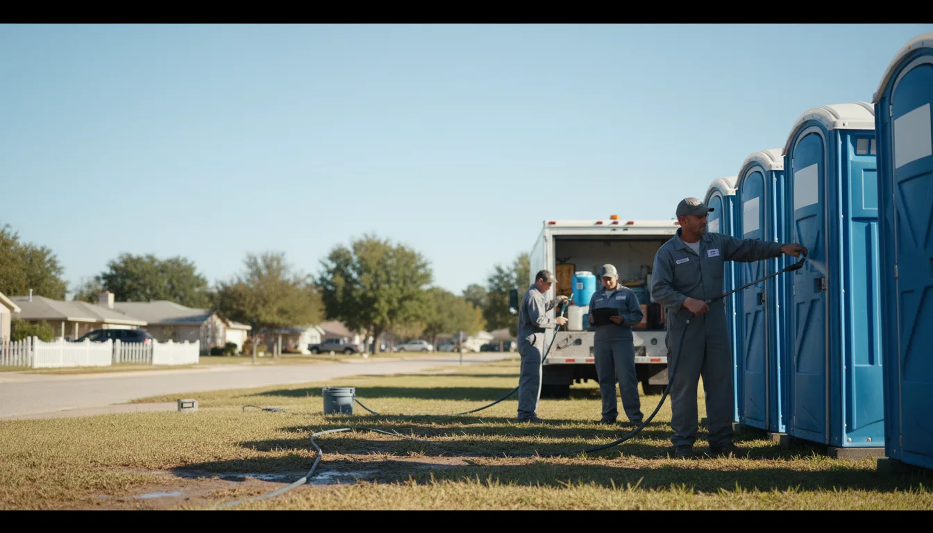 Long-Term Portable Toilet Rental in Luling, LA near me